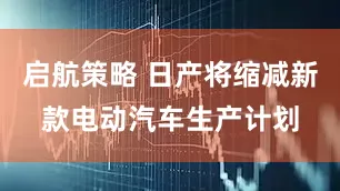 启航策略 日产将缩减新款电动汽车生产计划